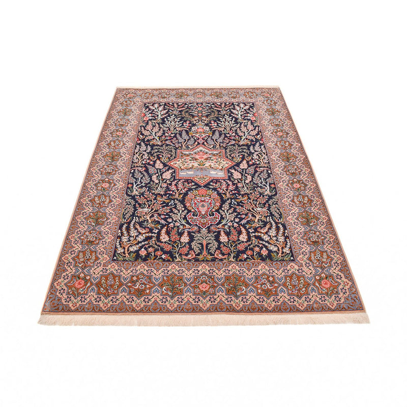 Tapis persan - Isfahan - Premium - 238 x 159 cm - bleu foncé