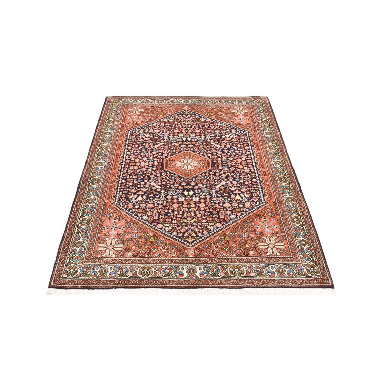 Läufer Gabbeh - Kaschkuli Perser - 202 x 150 cm - dunkelblau