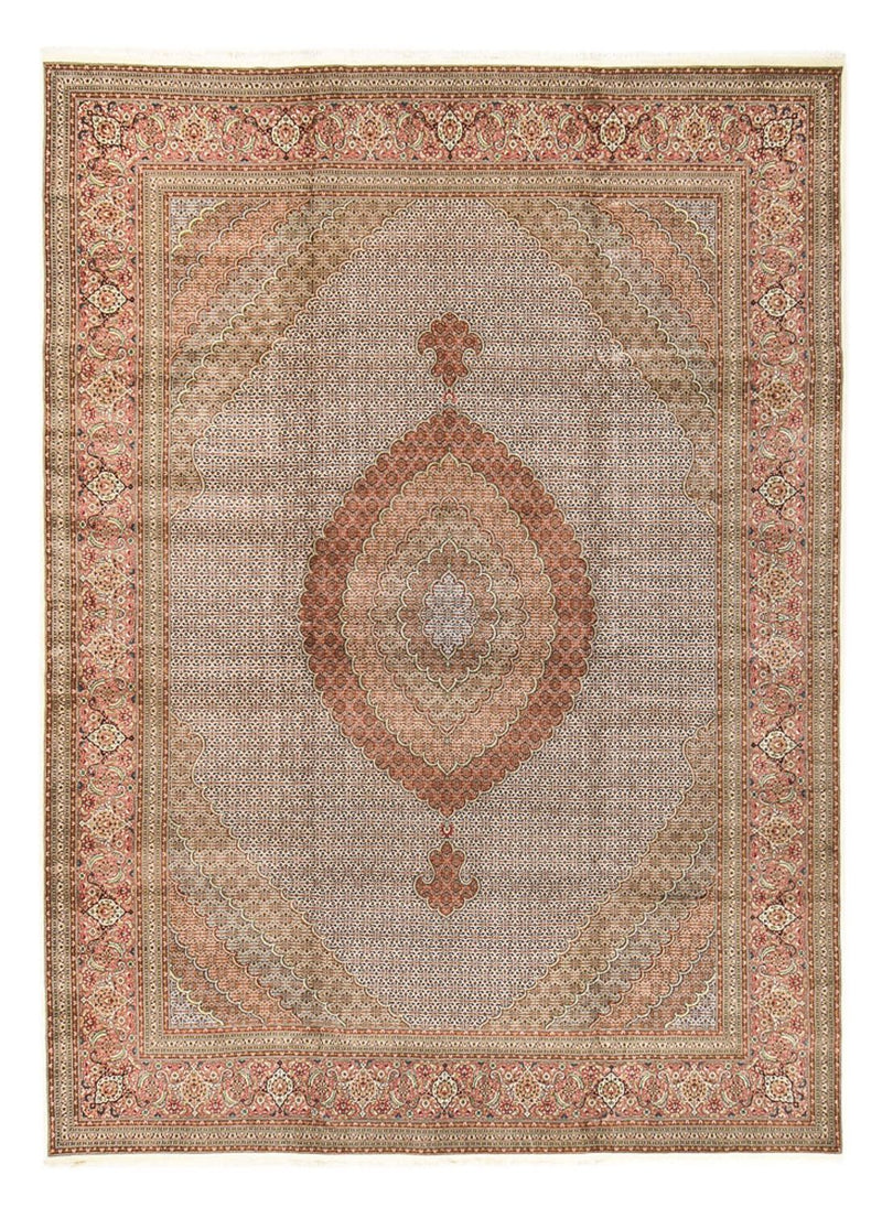 Tapis persan - Tabriz - Royal - 502 x 350 cm - beige clair
