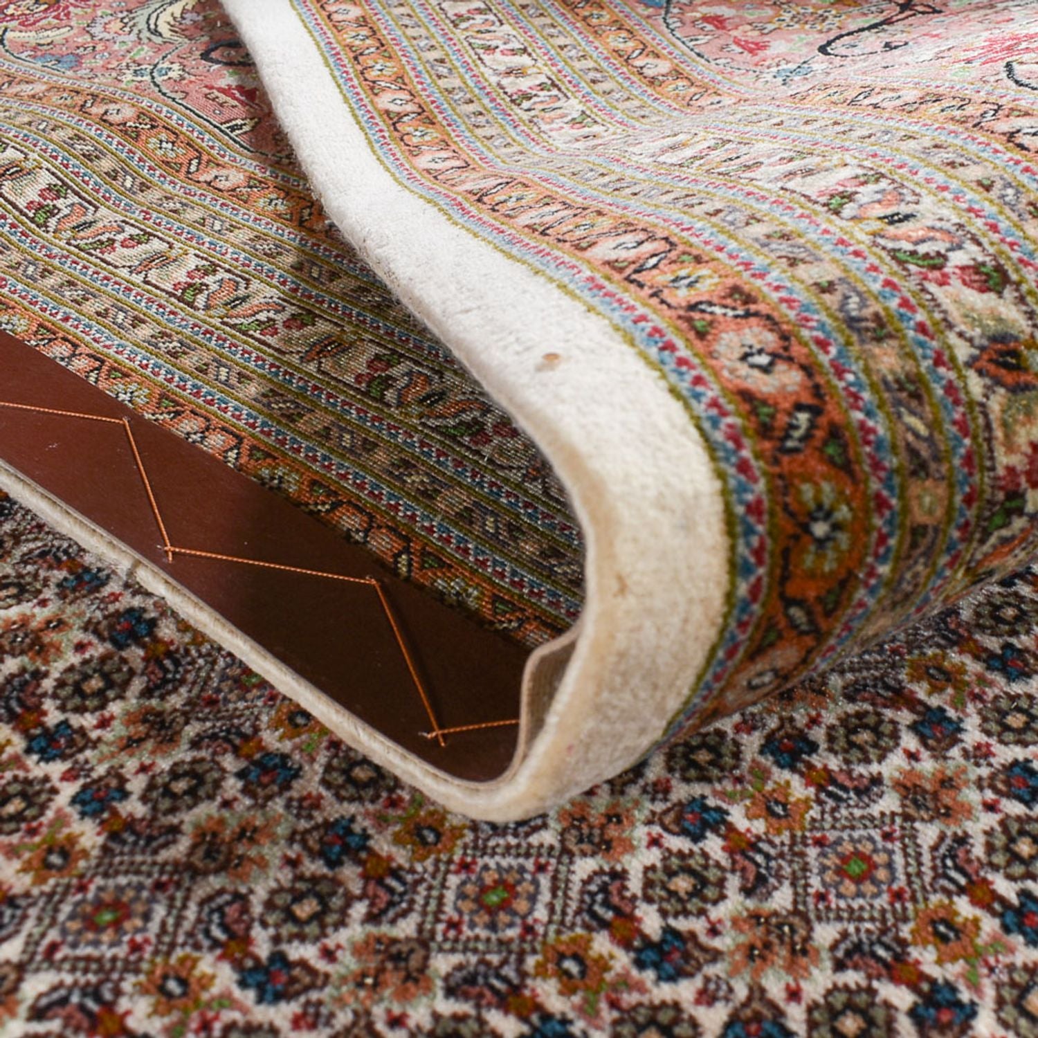 Tapis persan - Tabriz - Royal - 502 x 350 cm - beige clair