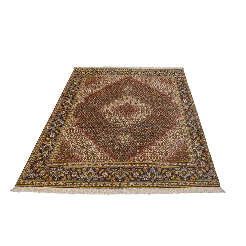 Tapis persan - Tabriz - Royal - 195 x 153 cm - marron