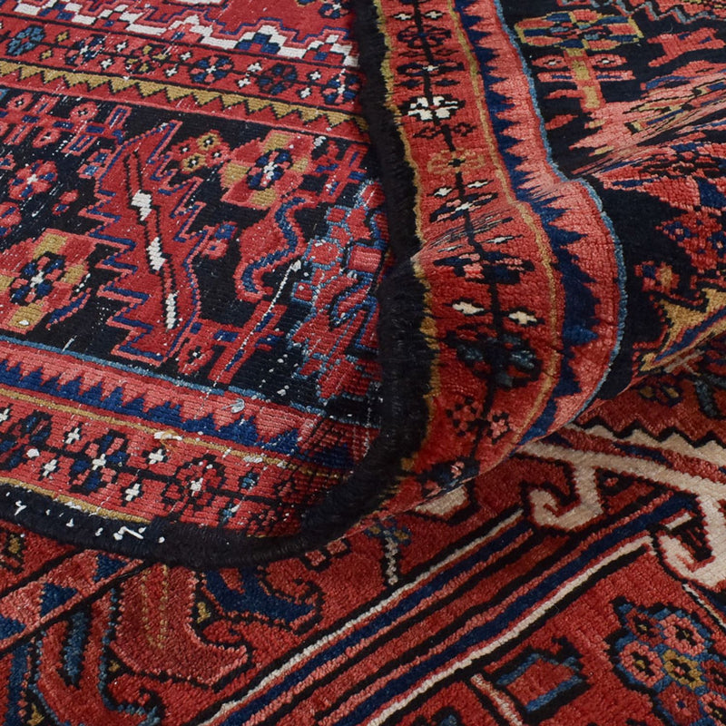 Tapis persan - Nomadic - 402 x 305 cm - rouge