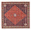 Tapis persan - Nomadic carré  - 208 x 199 cm - rouge
