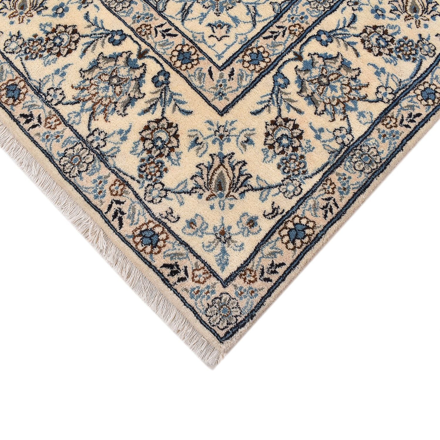 Perserteppich - Nain - 300 x 250 cm - dunkelblau