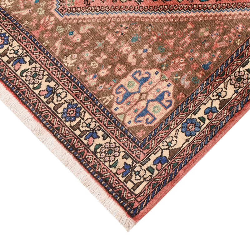 Tapis persan - Nomadic - 143 x 98 cm - rouge clair