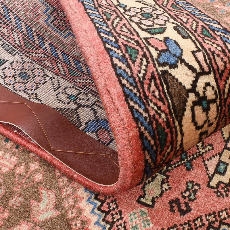 Tapis persan - Nomadic - 143 x 98 cm - rouge clair