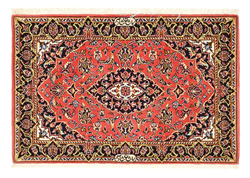 Tapis persan - Keshan - 100 x 70 cm - rouge