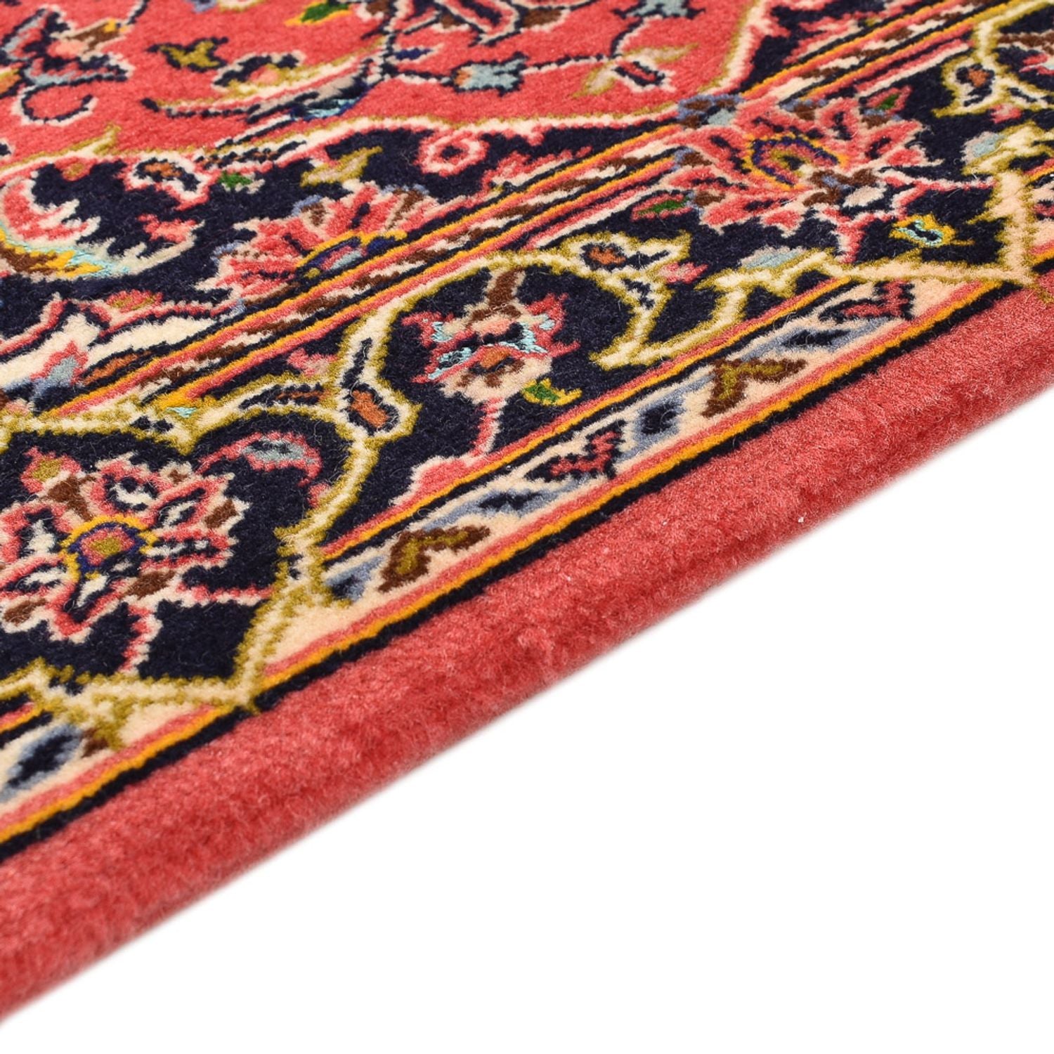 Tapis persan - Keshan - 100 x 70 cm - rouge