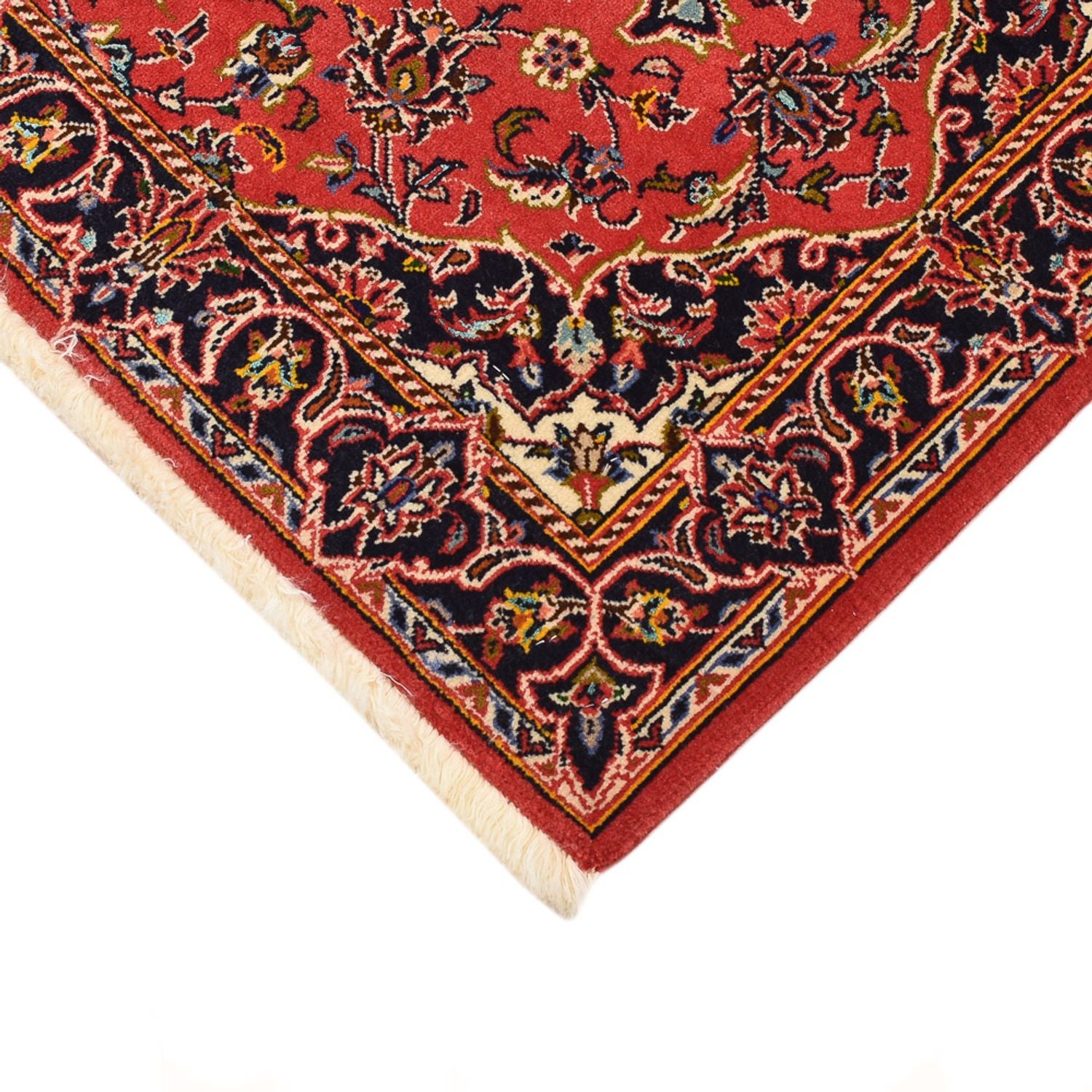 Tapis persan - Keshan - 100 x 70 cm - rouge