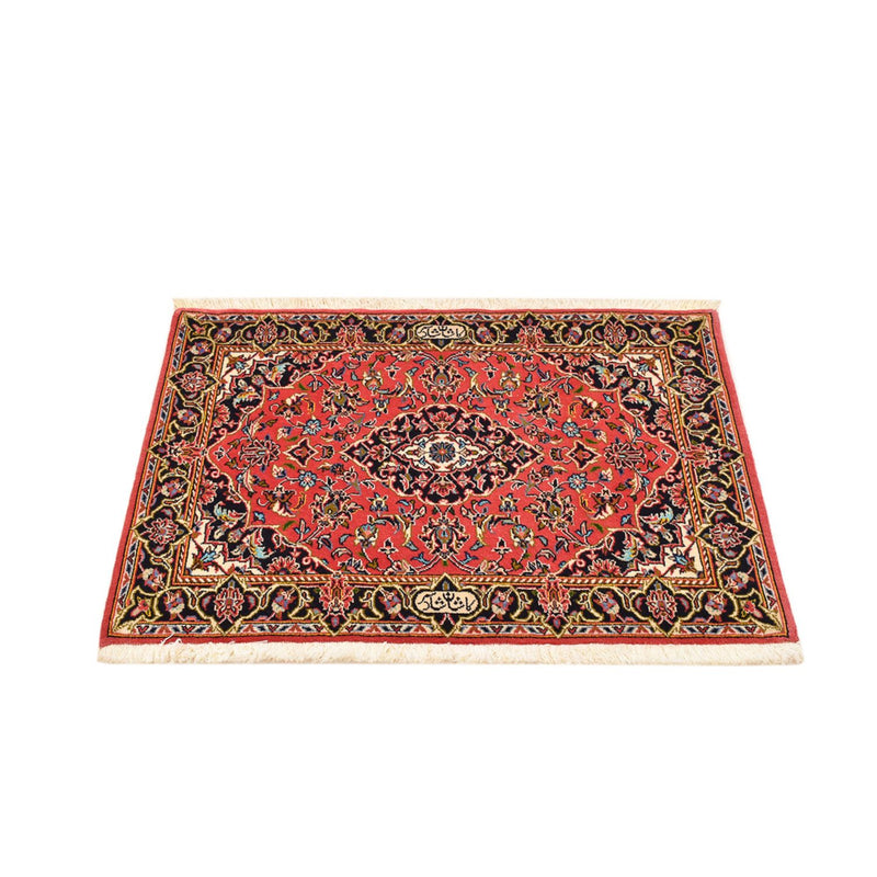 Tapis persan - Keshan - 100 x 70 cm - rouge