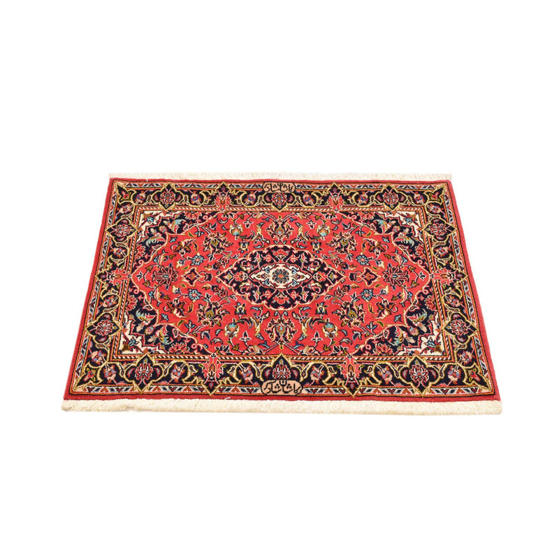 Tapis persan - Keshan - 100 x 70 cm - rouge
