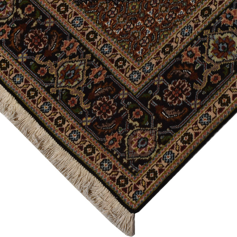 Tapis persan - Tabriz - Royal - 202 x 150 cm - bleu foncé