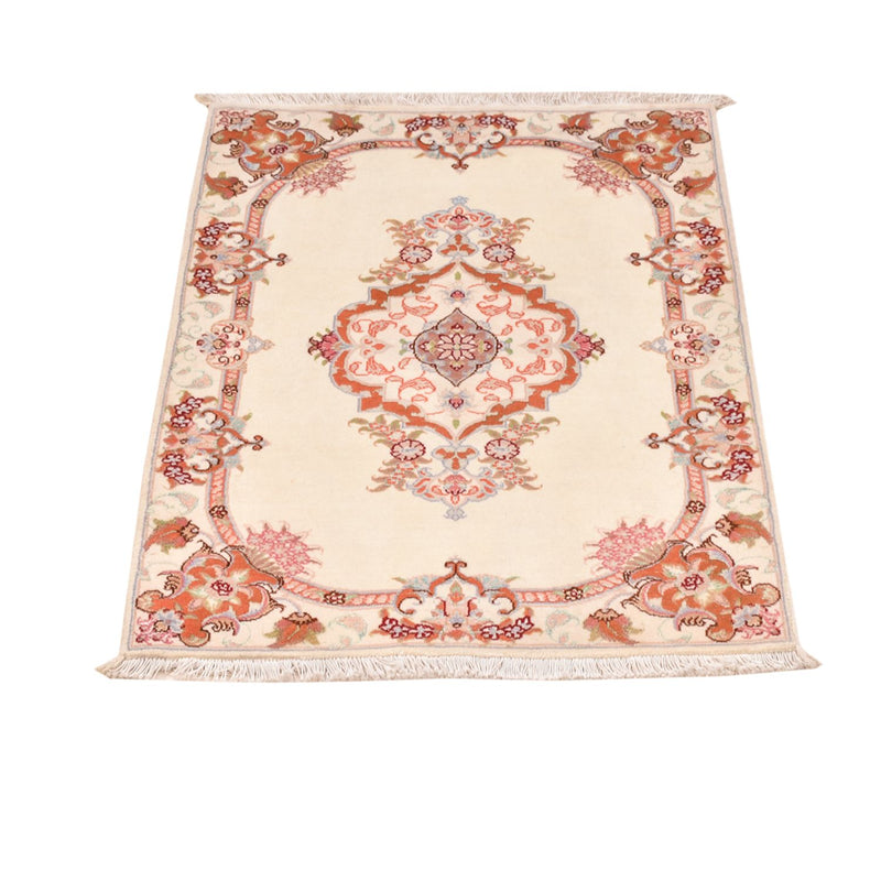 Tapis persan - Tabriz - Royal - 90 x 60 cm - crème