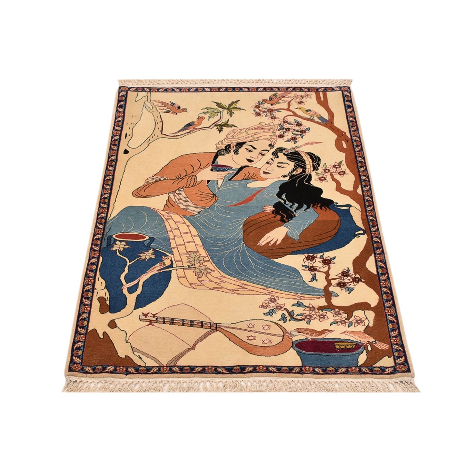 Tapis persan - Tabriz - Royal - 122 x 76 cm - multicolore