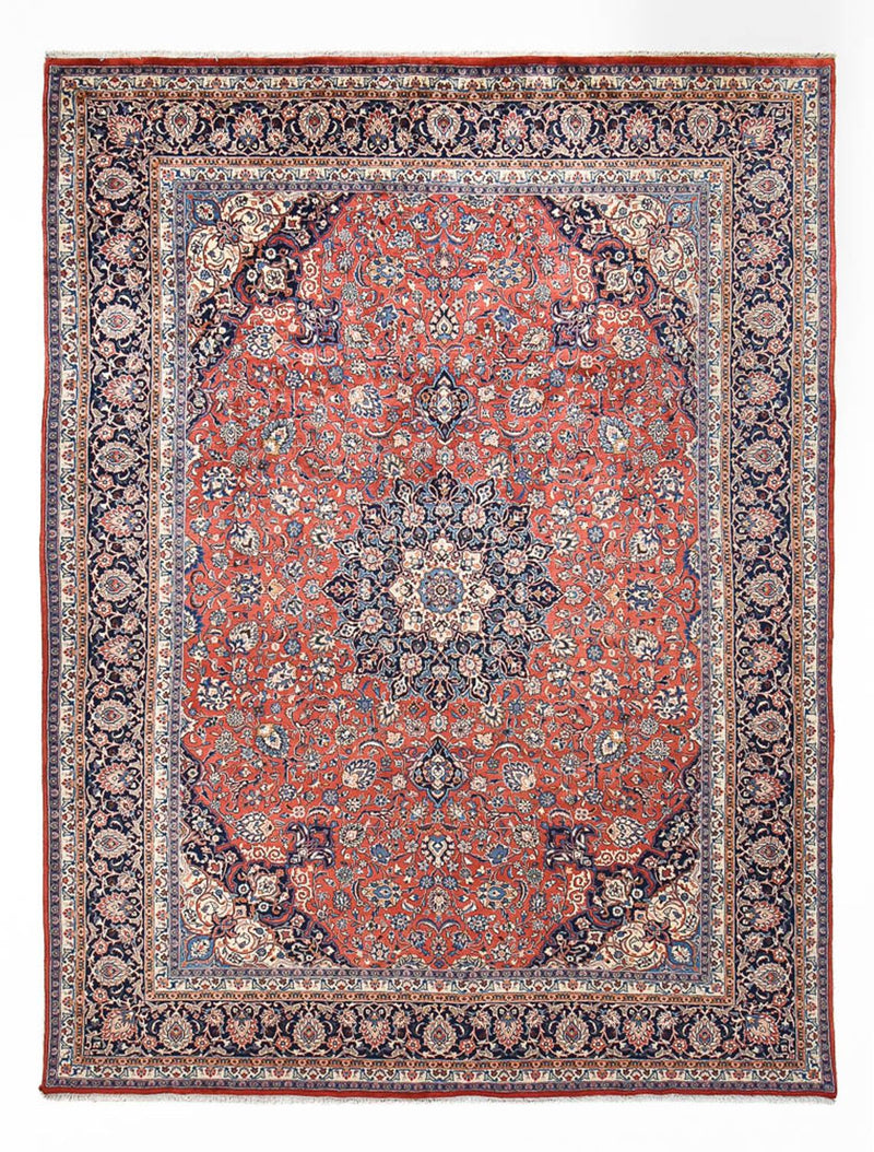 Tapis persan - Classique - Royal - 393 x 293 cm - rouge clair
