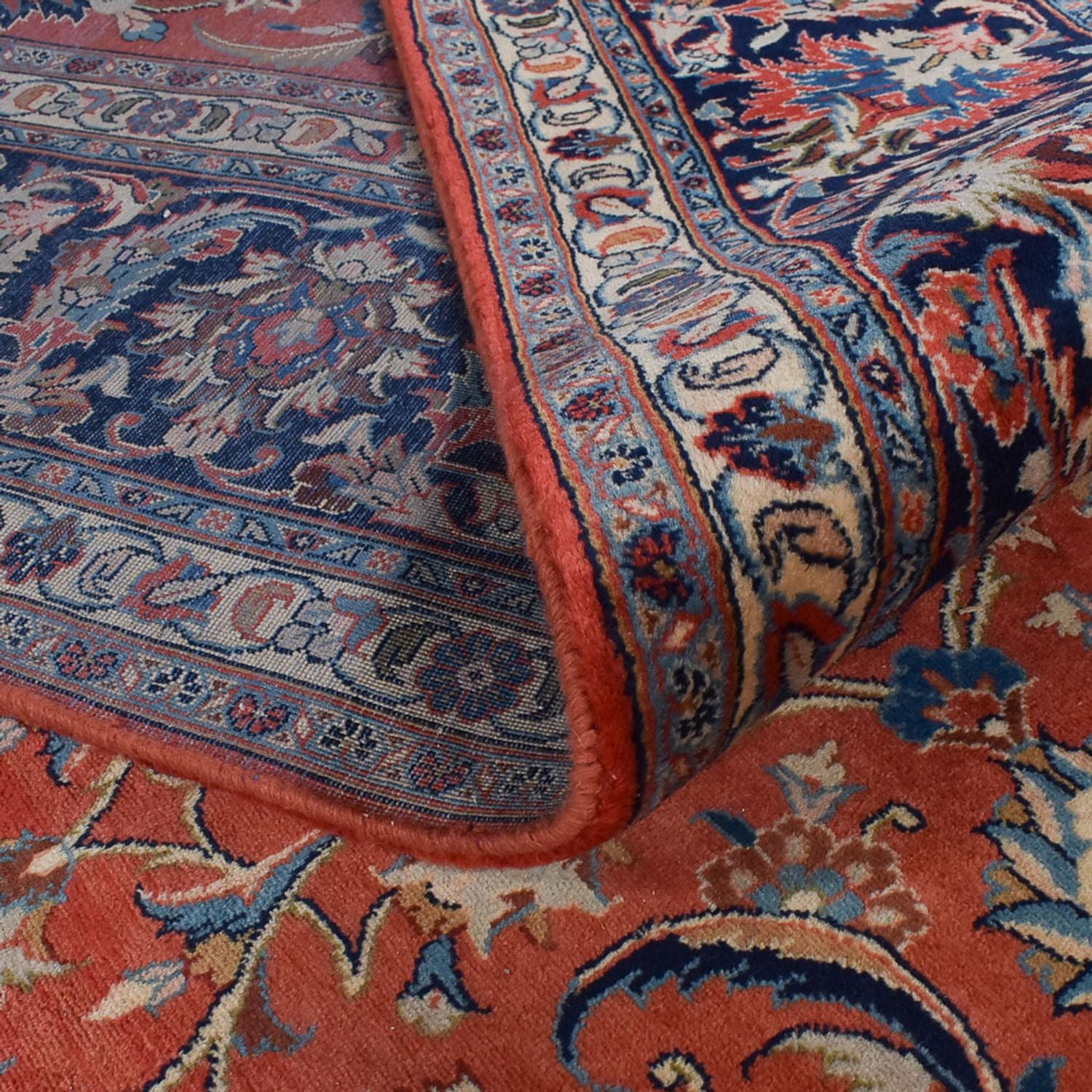 Tapis persan - Classique - Royal - 398 x 295 cm - rouge