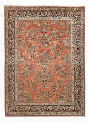 Tapis persan - Royal - Royal - 410 x 303 cm - rouge