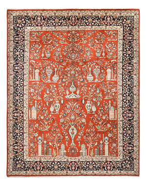 Tapis persan - Royal - Royal - 395 x 304 cm - rouge