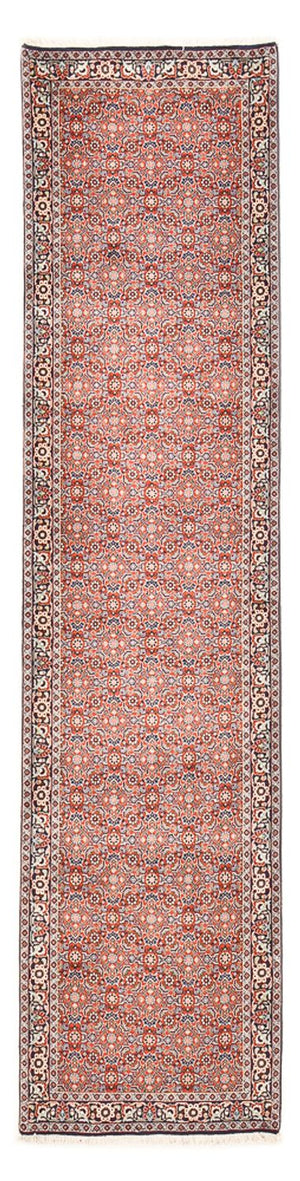 Tapis de couloir Tapis persan - Bidjar - 295 x 76 cm - rouille