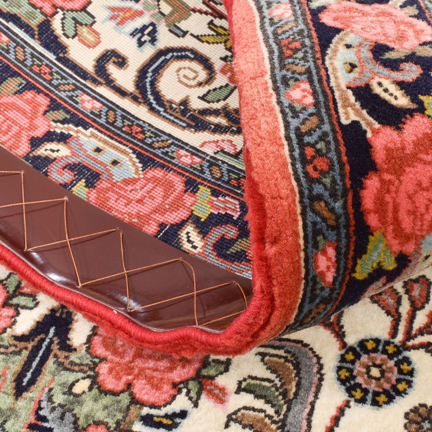 Tapis de couloir Tapis persan - Bidjar - 219 x 80 cm - multicolore