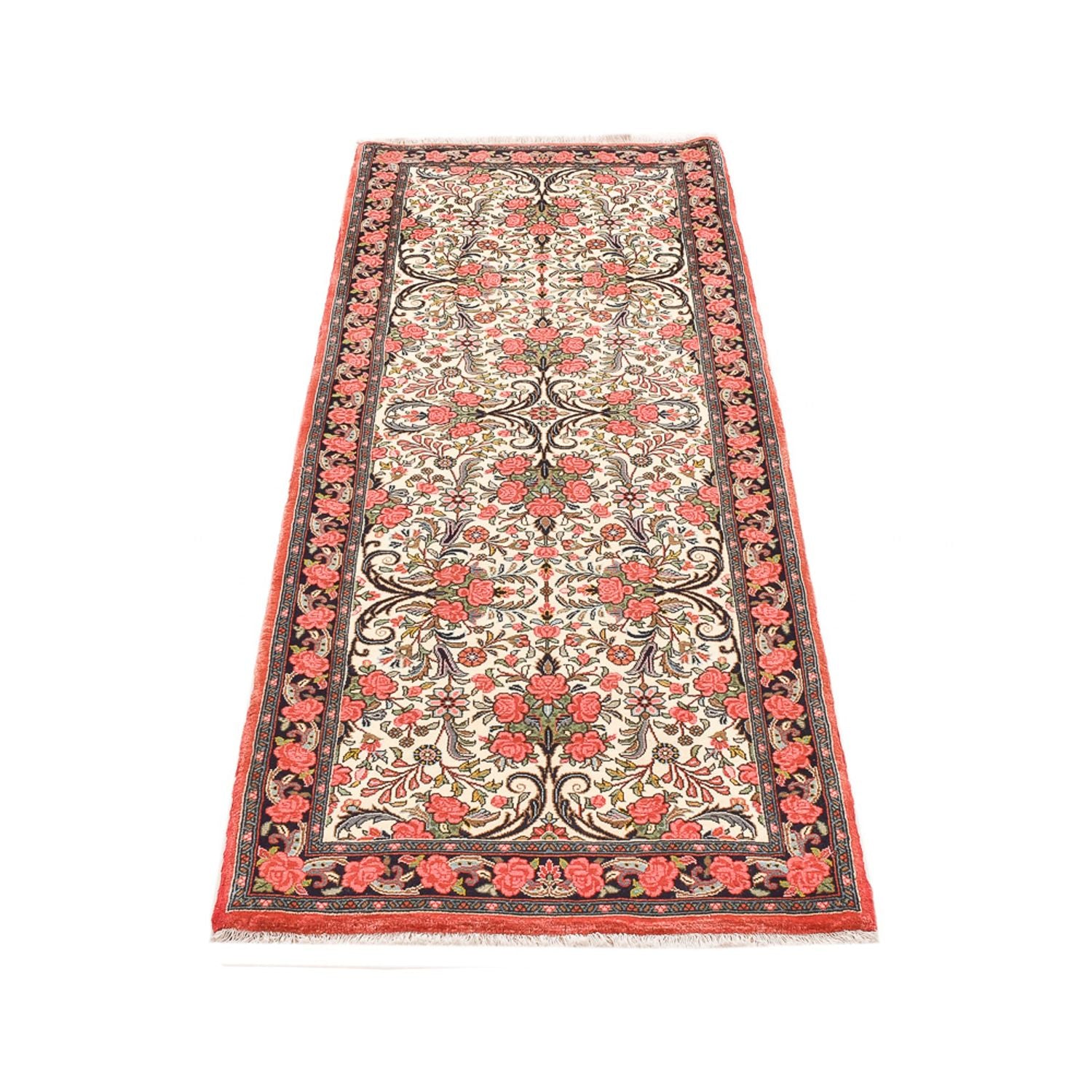 Tapis de couloir Tapis persan - Bidjar - 219 x 80 cm - multicolore