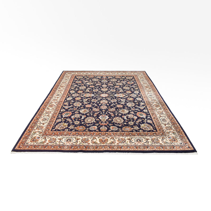 Tapis persan - Classique - Royal - 334 x 245 cm - bleu foncé