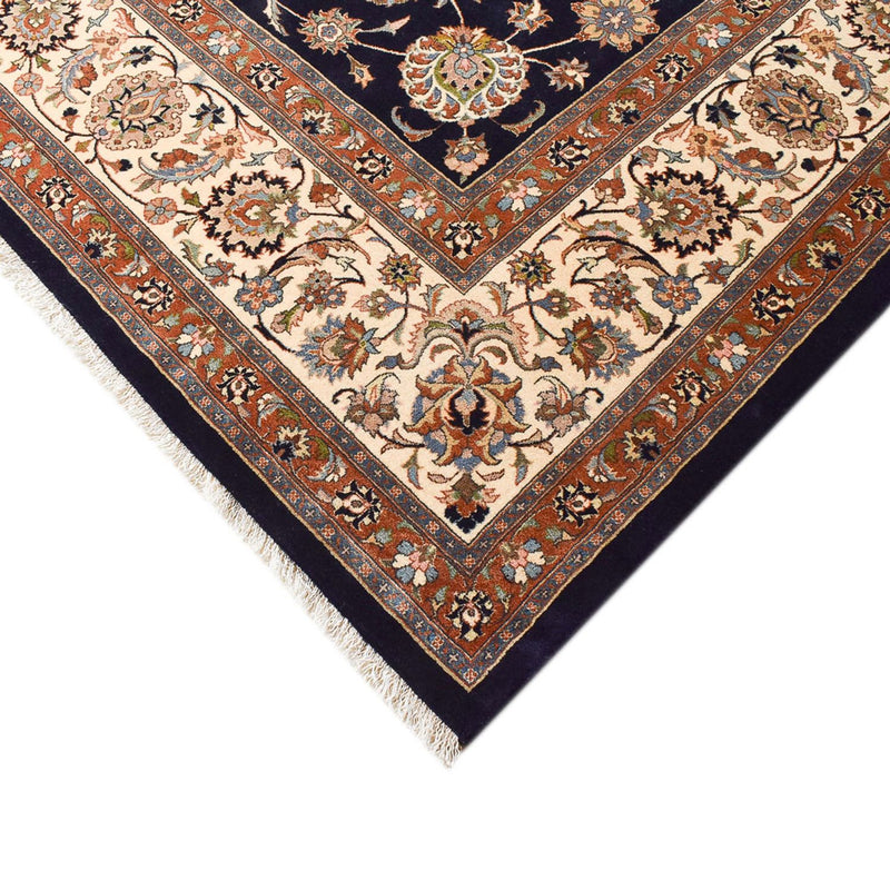 Tapis persan - Classique - 374 x 295 cm - bleu foncé