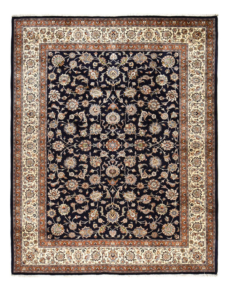 Tapis persan - Classique - Royal - 390 x 303 cm - bleu foncé