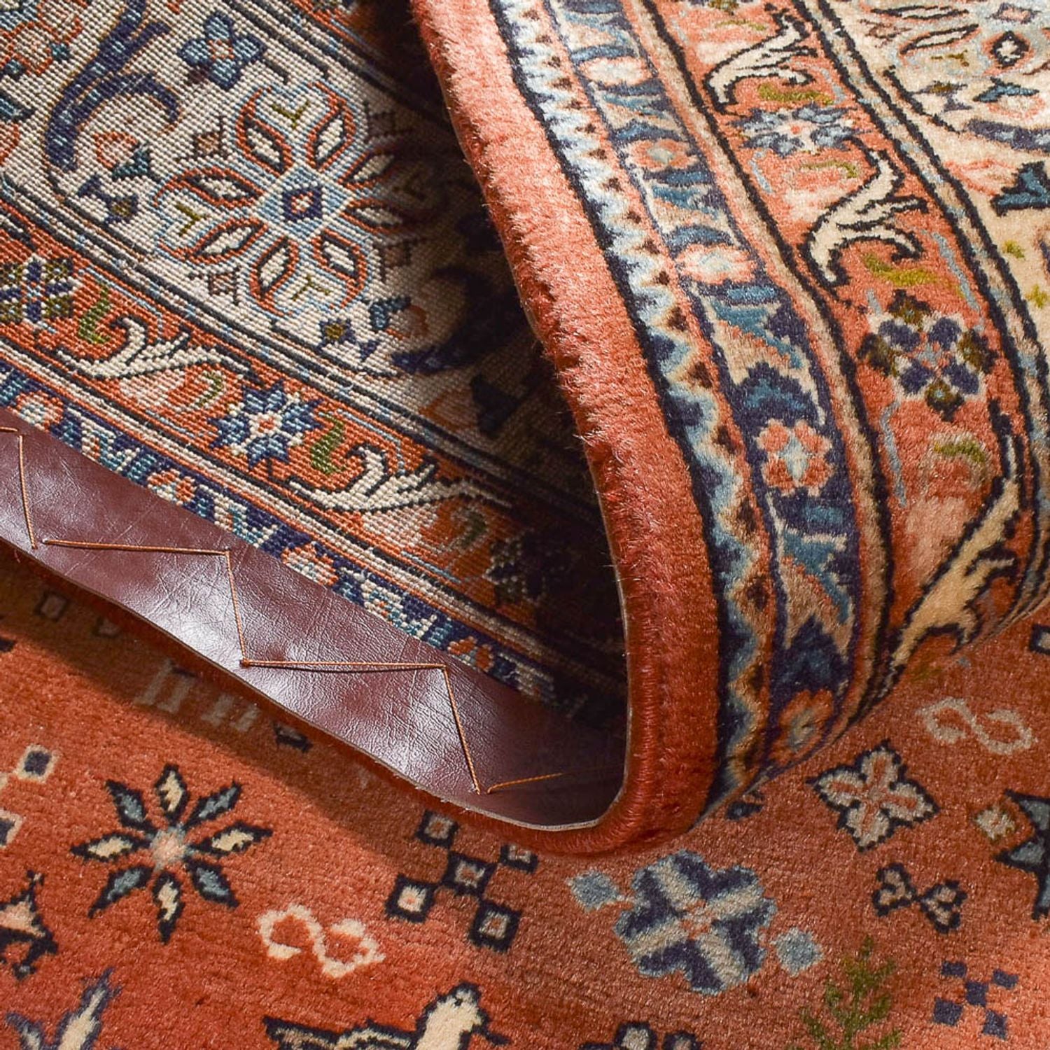 Tapis persan - Nomadic - 304 x 200 cm - rouge clair