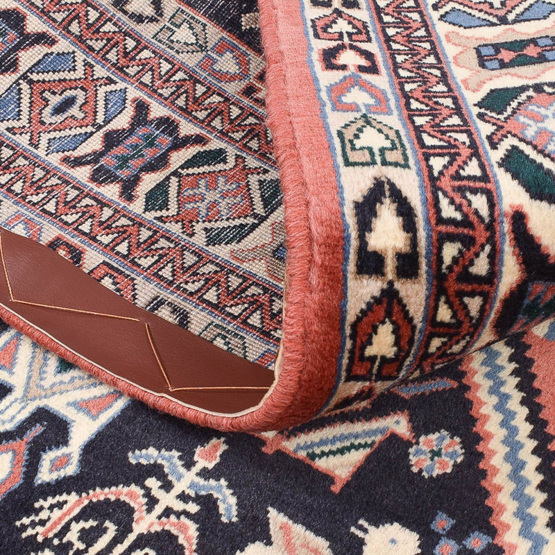Gabbeh Teppich - Kaschkuli Perser - 192 x 150 cm - dunkelblau