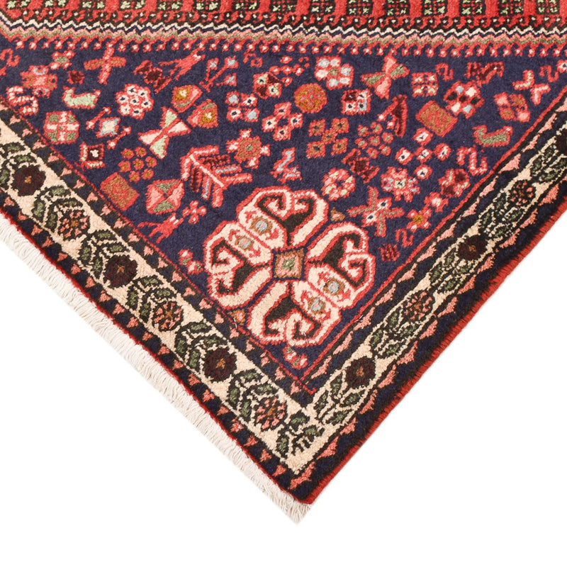 Perserteppich - Nomadic - 145 x 98 cm - rot