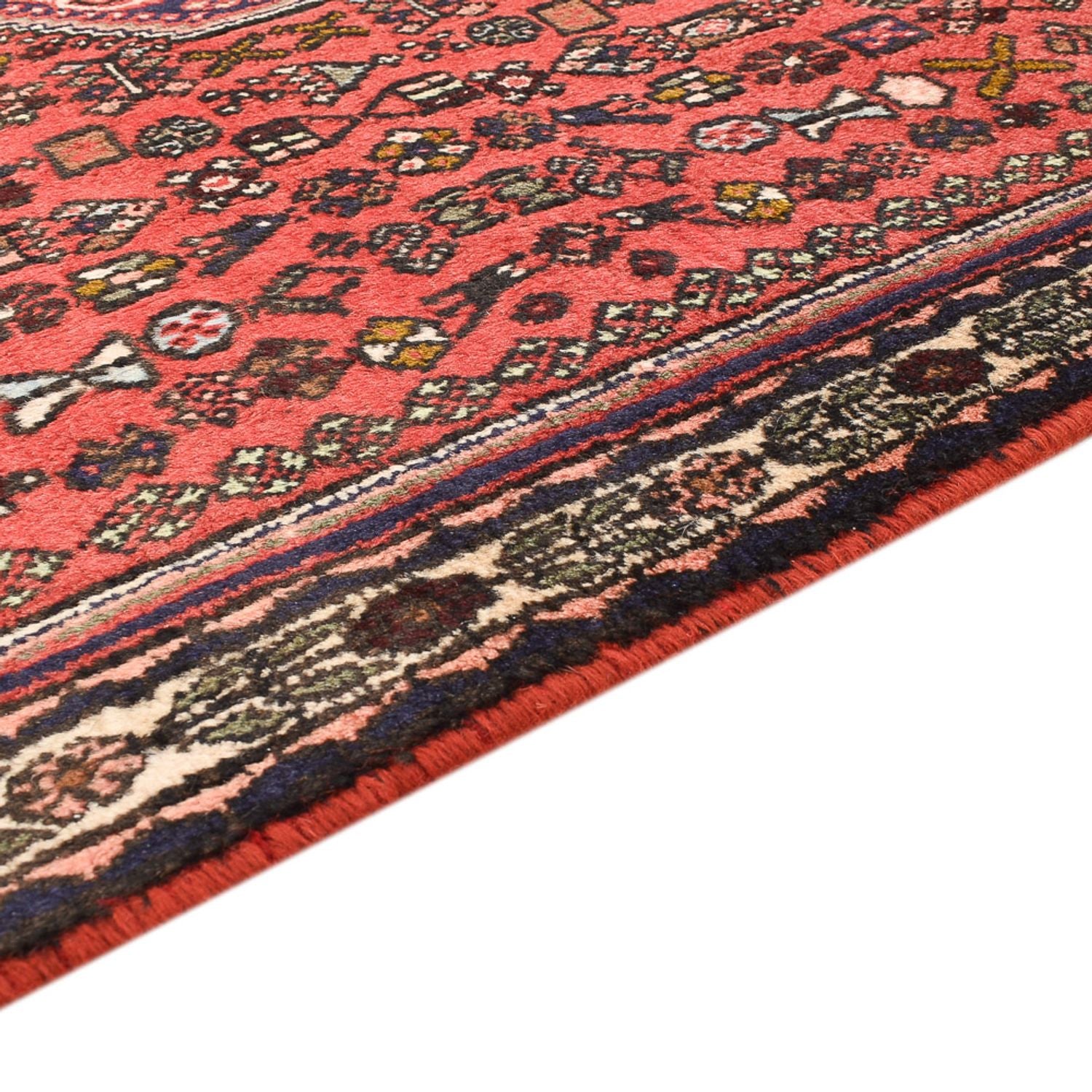 Perserteppich - Nomadic - 145 x 98 cm - rot