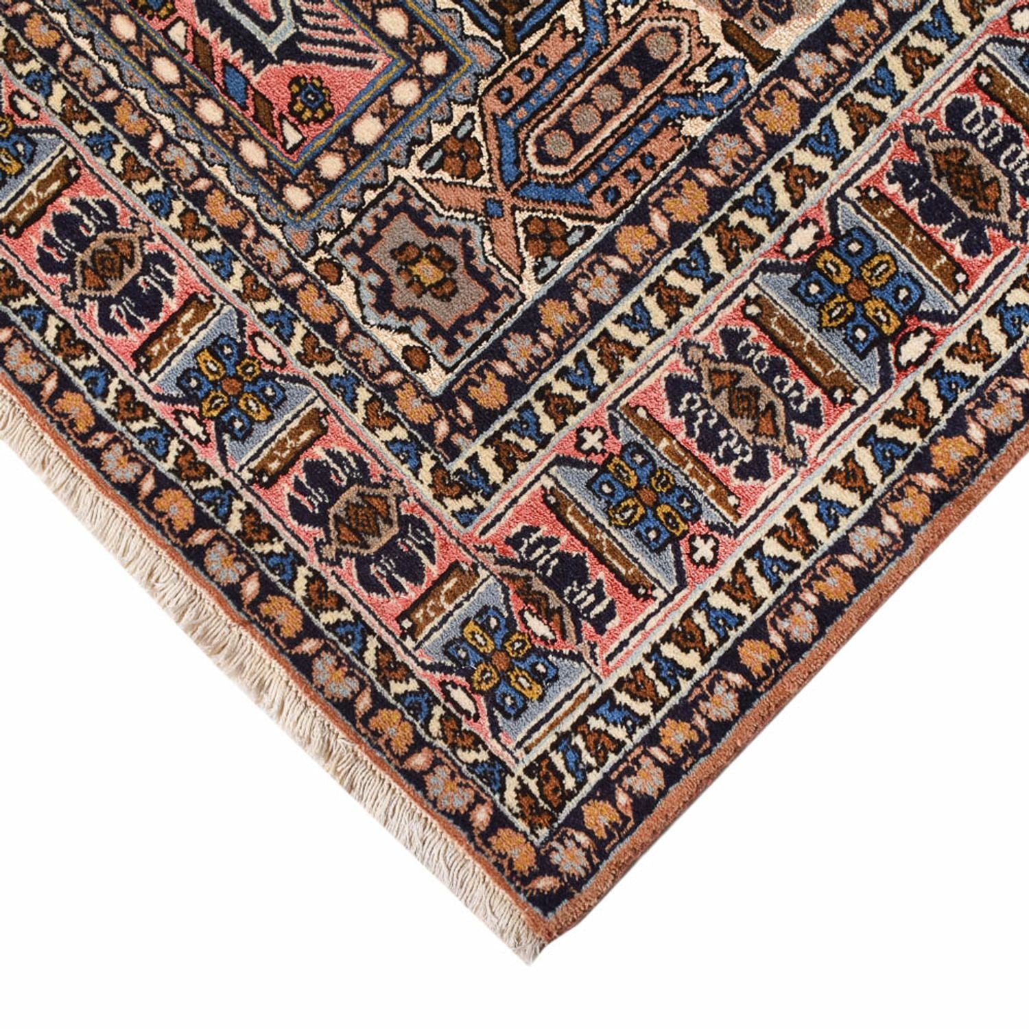 Tapis persan - Nomadic - 192 x 137 cm - multicolore