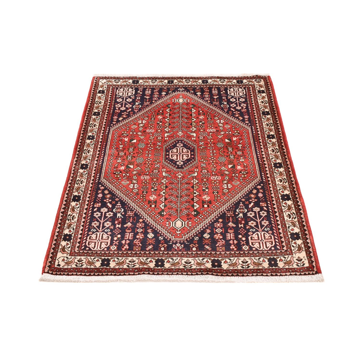 Perserteppich - Nomadic - 150 x 108 cm - rot