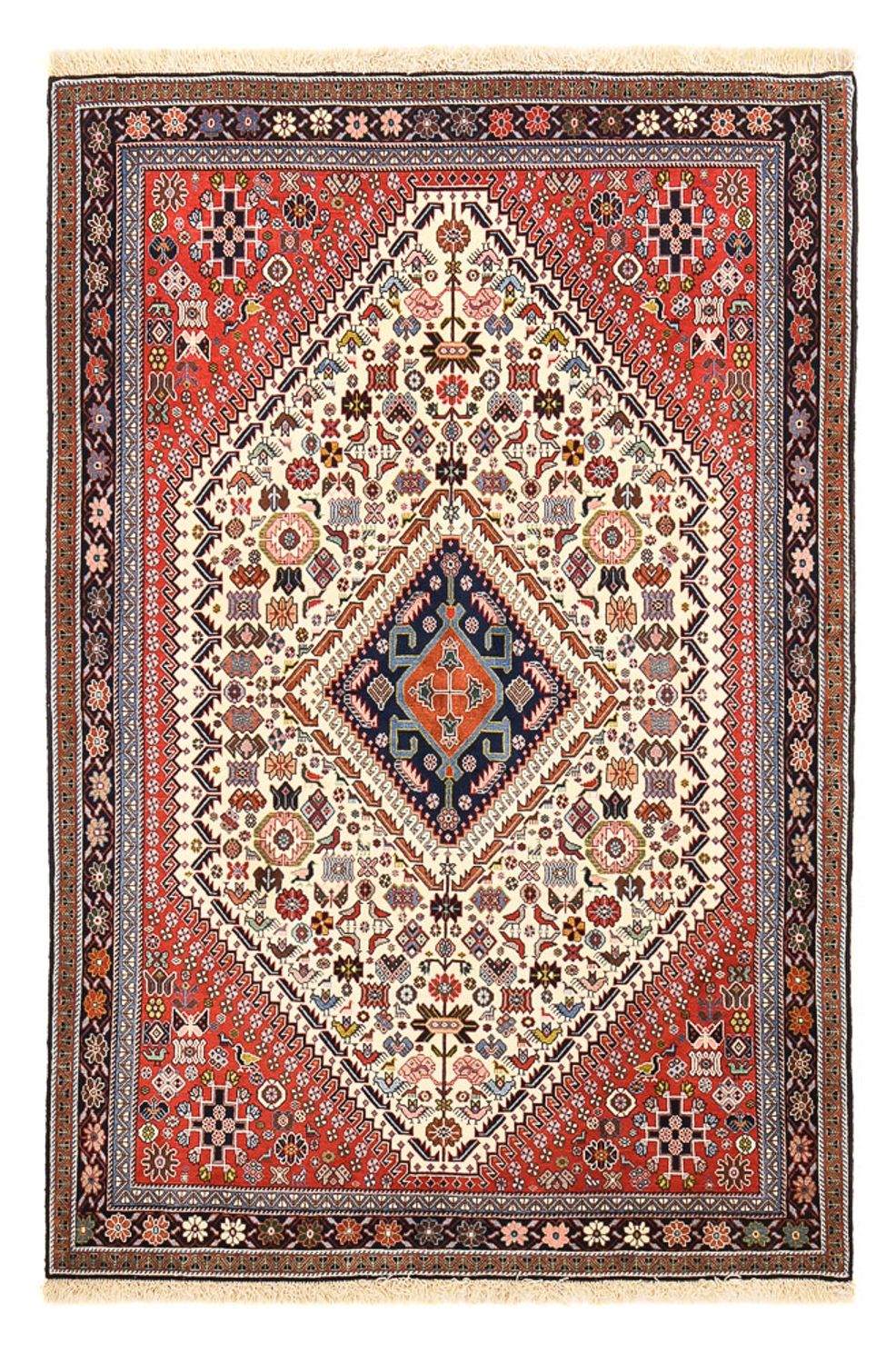 Gabbeh Teppich - Kaschkuli Perser - 212 x 143 cm - mehrfarbig