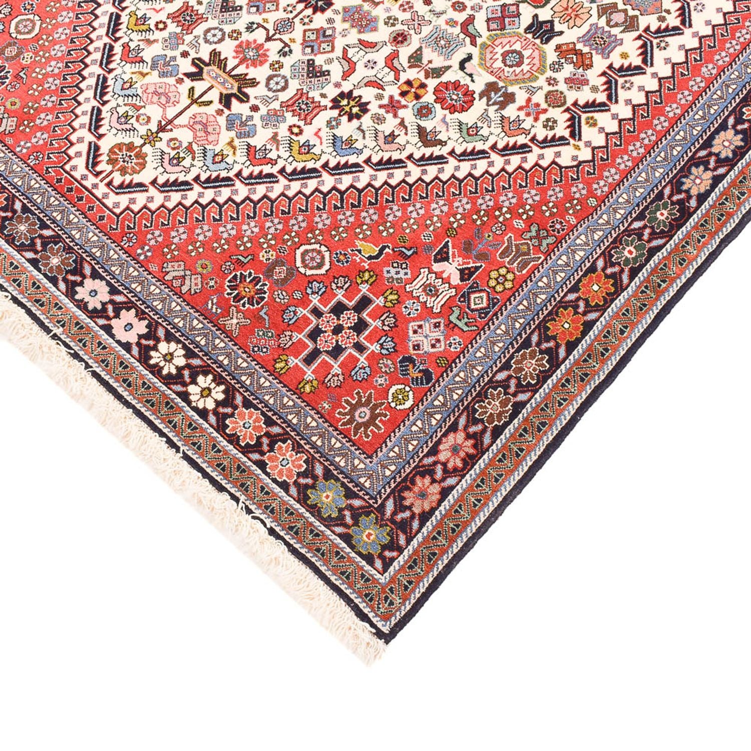 Gabbeh Teppich - Kaschkuli Perser - 212 x 143 cm - mehrfarbig