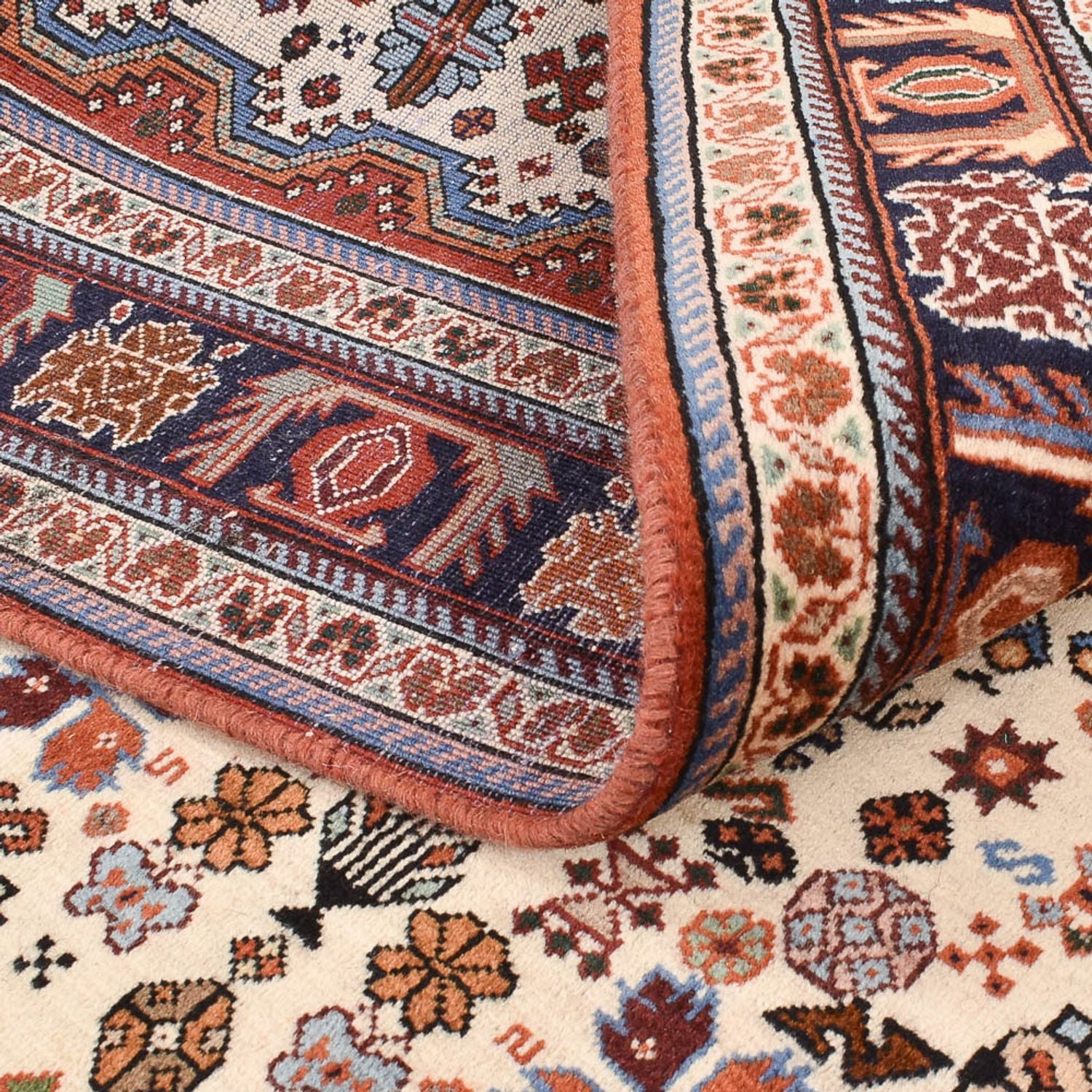 Tapis Gabbeh - Persan Kashkuli - 211 x 153 cm - multicolore