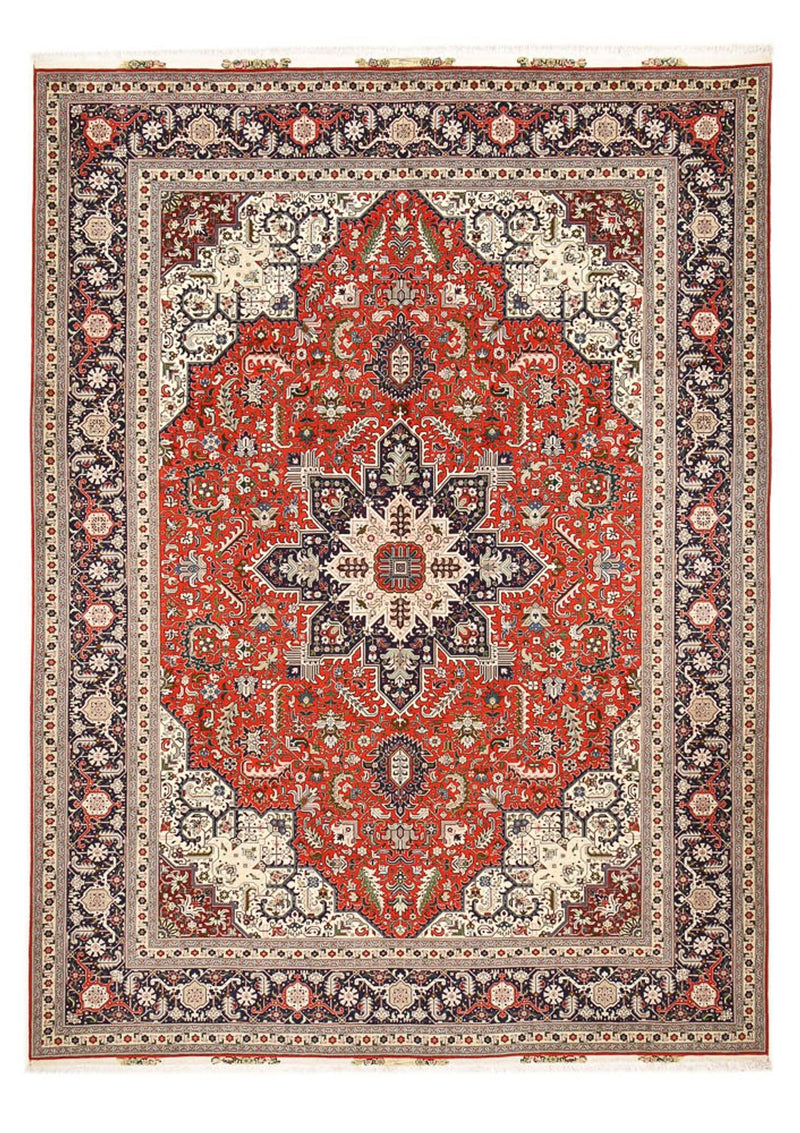 Tapis persan - Tabriz - Royal - 403 x 302 cm - rouge