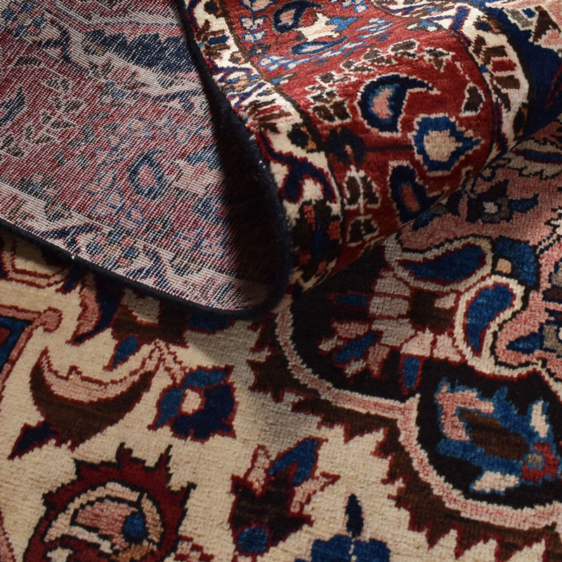 Tapis persan - Nomadic - 318 x 206 cm - rouge vin