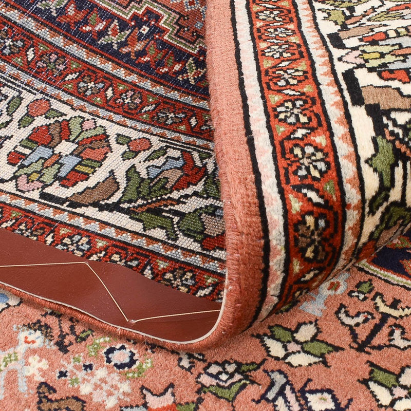Tapis Gabbeh - Persan Kashkuli - 205 x 153 cm - rouge clair