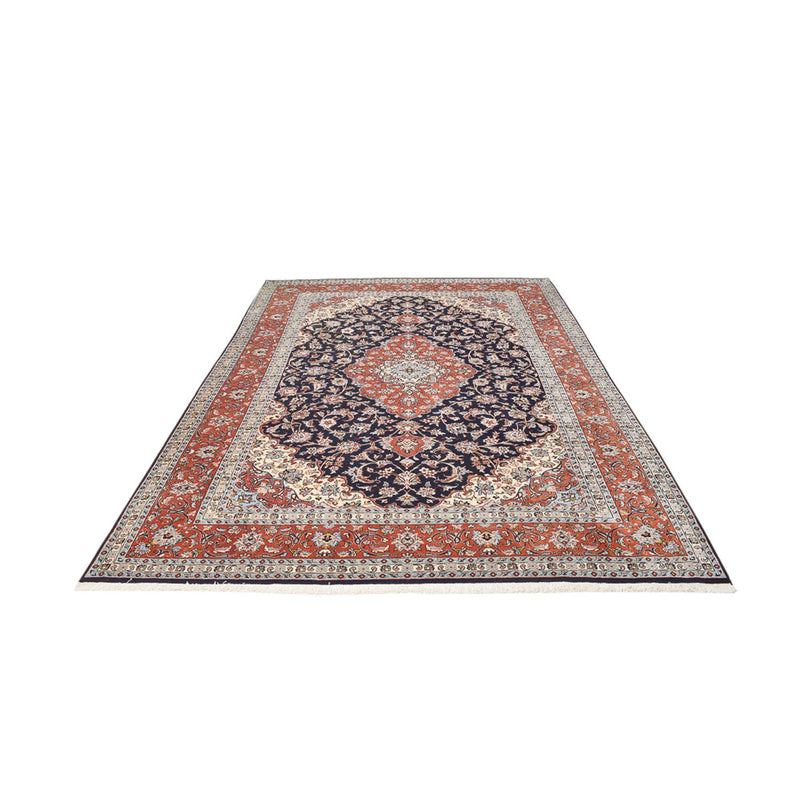 Tapis persan - Classique - 343 x 246 cm - bleu foncé