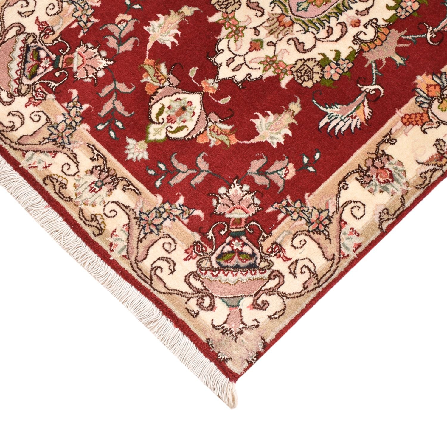 Tapis persan - Tabriz - Royal - 90 x 58 cm - rouge