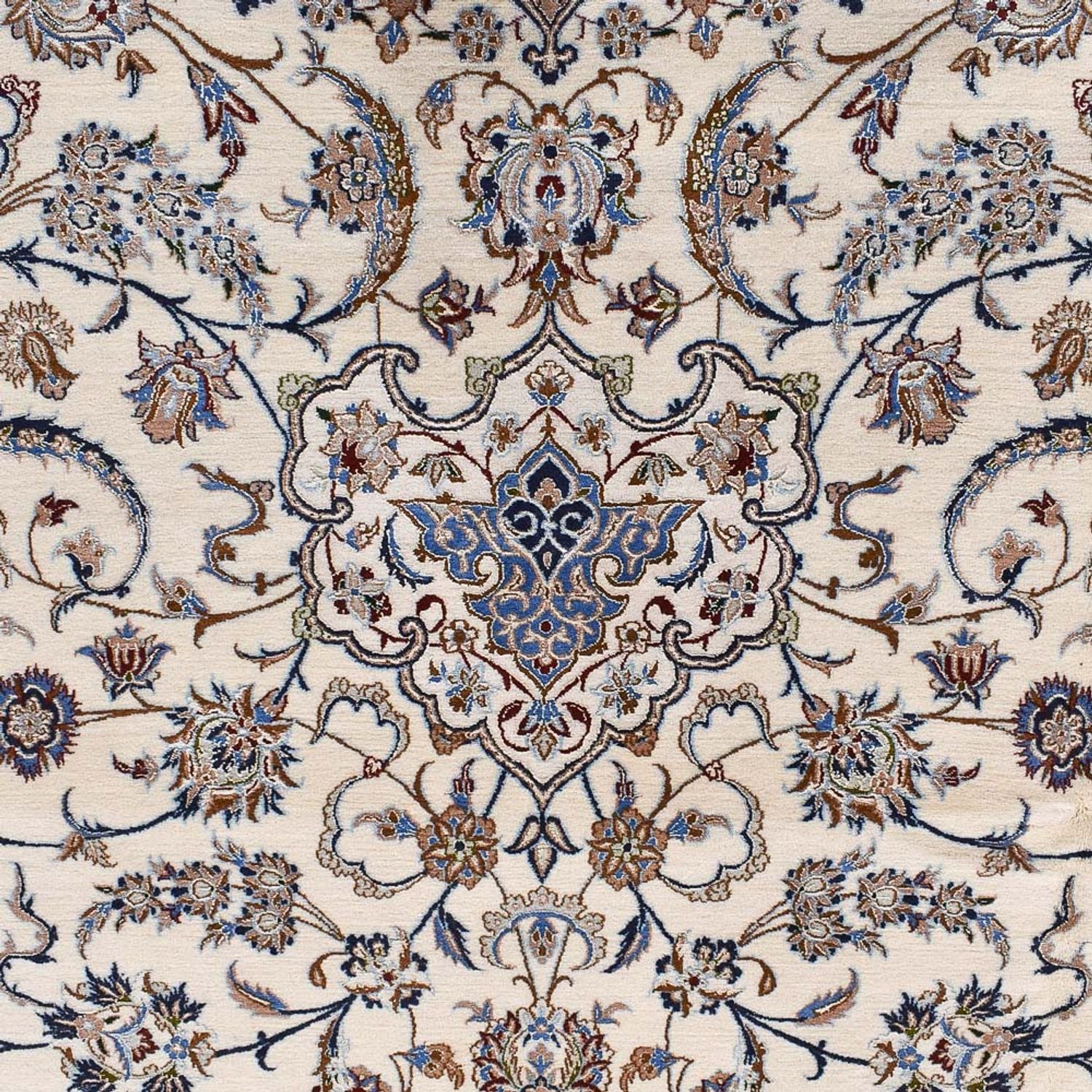 Tapis persan - Nain - Premium - 455 x 315 cm - crème