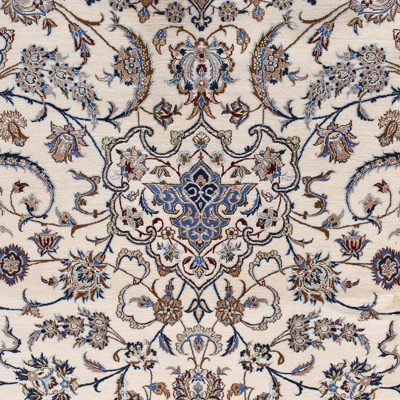 Tapis persan - Nain - Premium - 455 x 315 cm - crème