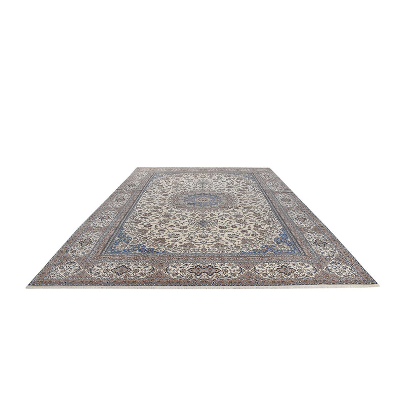 Tapis persan - Nain - Premium - 455 x 315 cm - crème