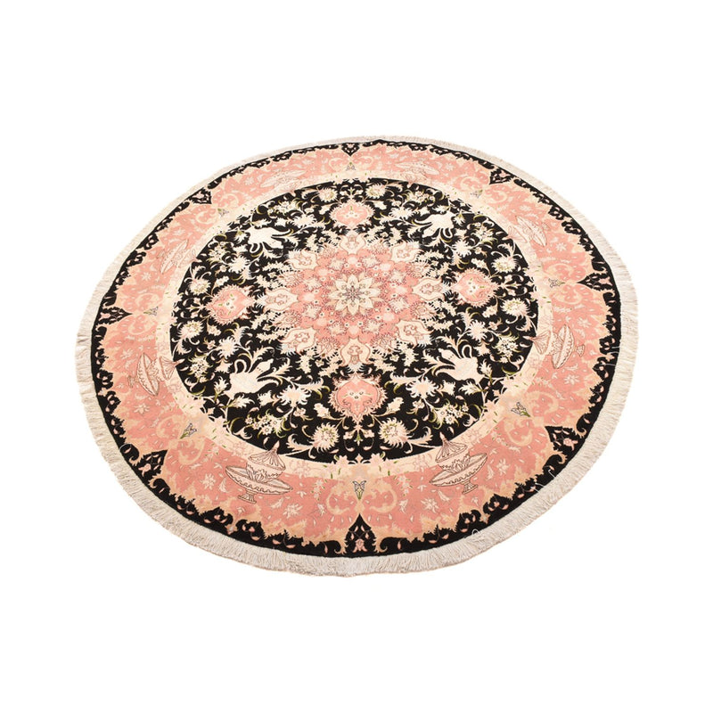 Tapis persan - Tabriz - Premium ronde  - 200 x 200 cm - multicolore