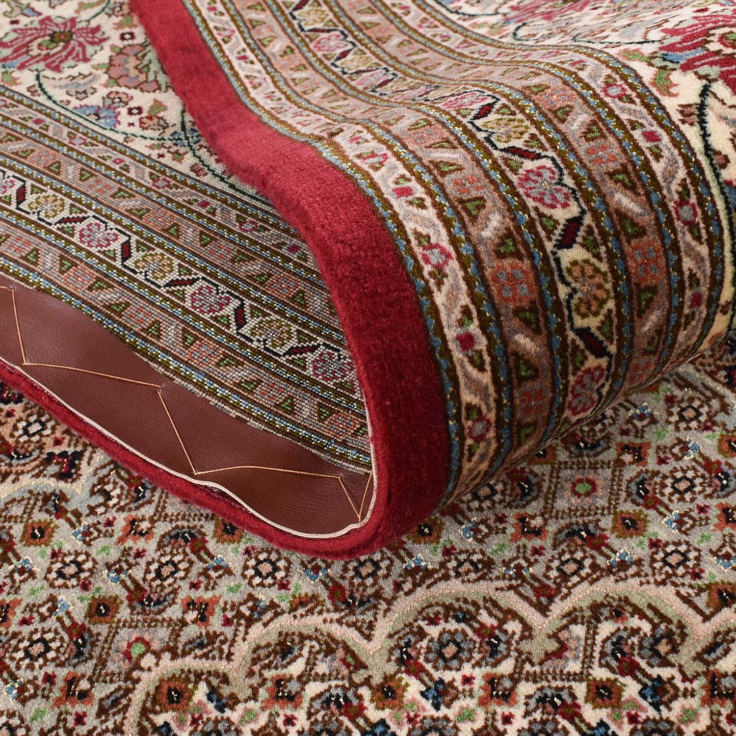 Tapis persan - Tabriz - Royal - 410 x 302 cm - beige foncé