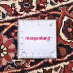 Tapis persan - Bidjar ronde  - 150 x 150 cm - rouge foncé