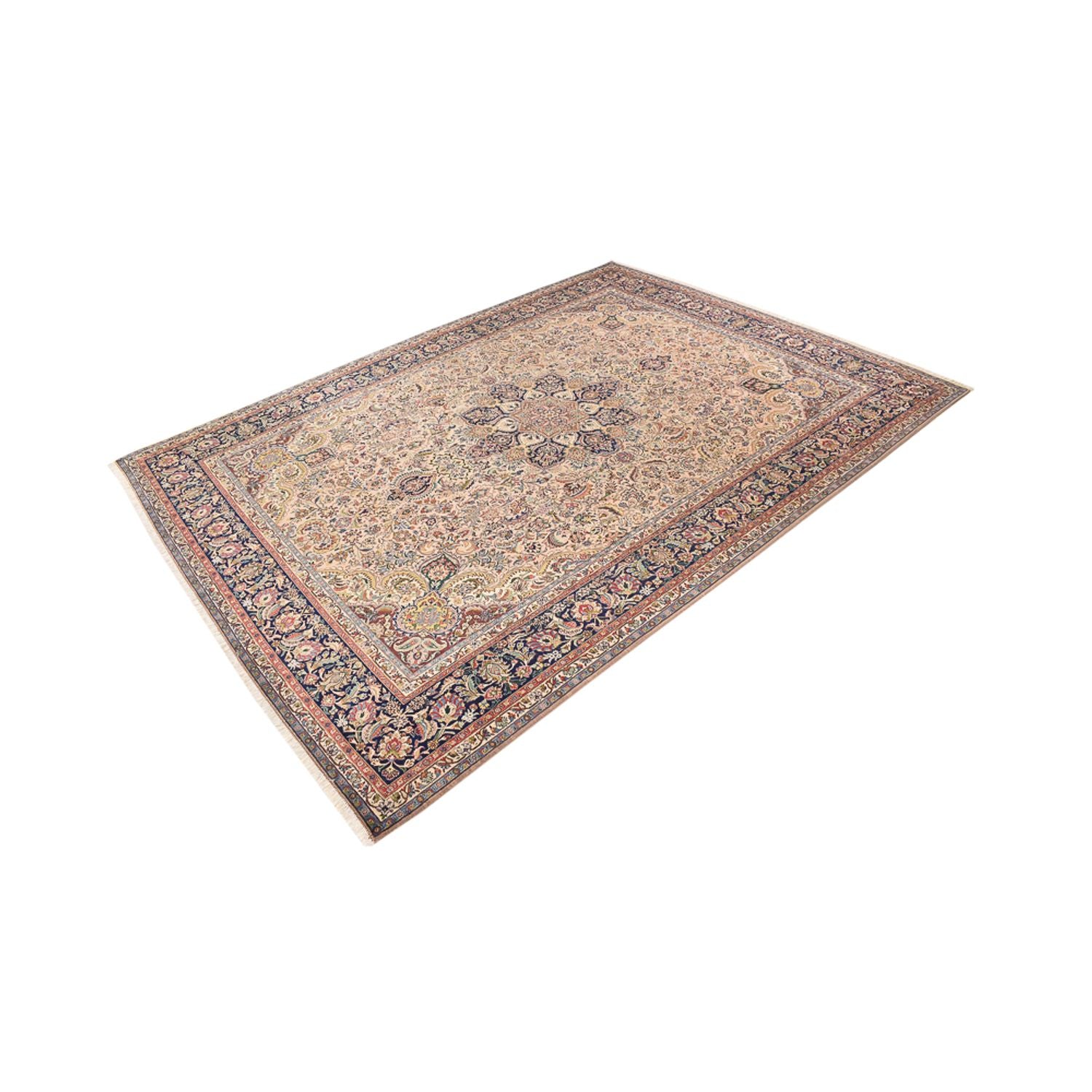 Tapis persan - Tabriz - Royal - 400 x 300 cm - beige