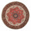 Tapis persan - Bidjar ronde  - 150 x 150 cm - rouge
